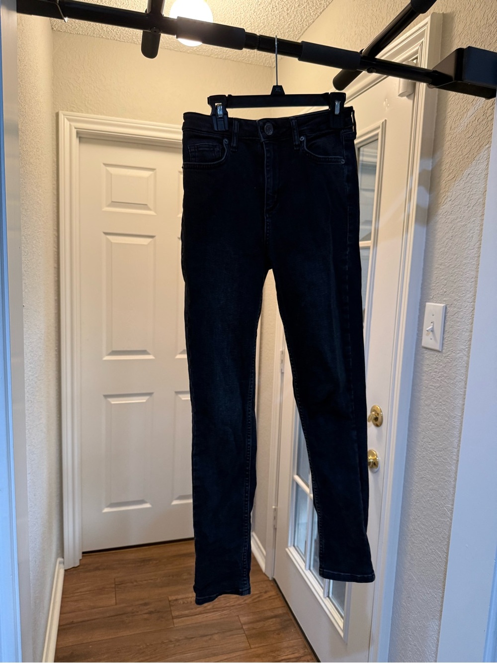 BDG Black High-Rise Skinny Jeans
